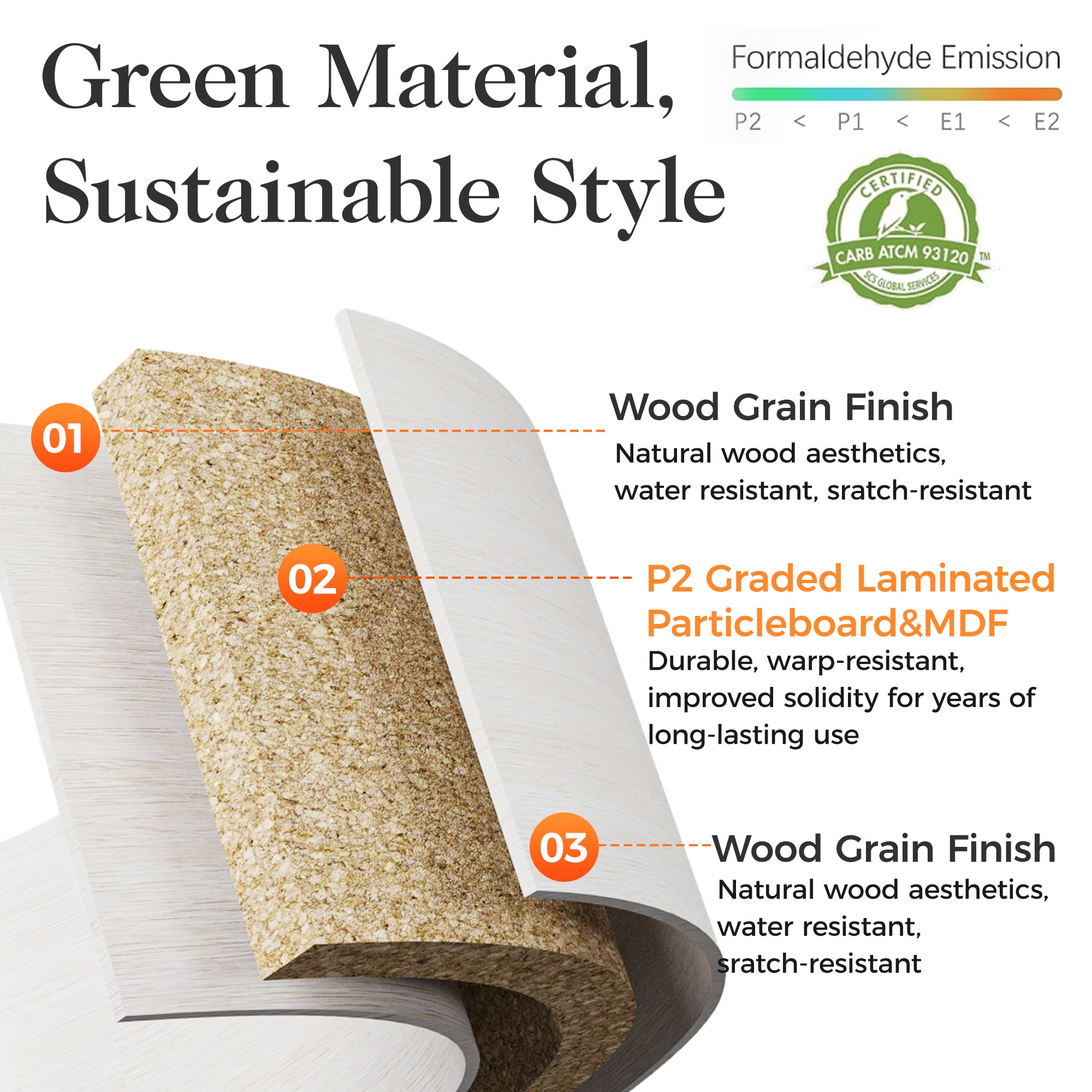 Grayish White Rattan Bedside Table With Storage Drawer For Bedroom_voghion.com